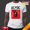 AC-DC May 25 2024 RFC Arena Reggio Emilia Italy PWR UP Lastest Concert Poster Special Collectors Edtion Two Sides T-Shirt