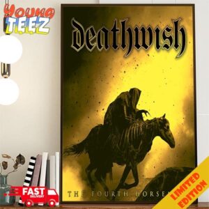 Album The Fourth Horseman By Deathwish Band Upcoming On June 7th 2024 Home Decor Poster Canvas