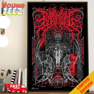 Crimson Rule Tee Of Babymetal Japan Blackink Fox Fest Home Decor Poster Canvas