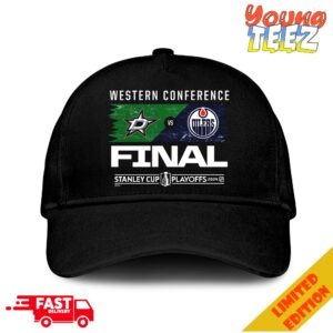Dallas Stars vs Edmonton Oilers Fanatics 2024 Western Conference Finals Matchup Classic Hat-Cap Snapback