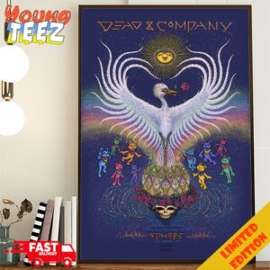 Dead And Company Marq Spusta Rounds Out Weekend 2 Dead Forever Poster May 26 2024 Sphere Las Vegas NV Home Decor Poster Canvas