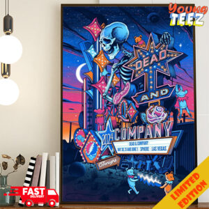 Dead And Company Weekend 3 Of Dead Forever At Las Vegas Sphere May 30 31 And June 1 Dead Forever Poster Canvas