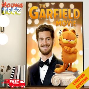Funny Andrew Garfield And The Garfield Movie Home Decor Poster Canvas