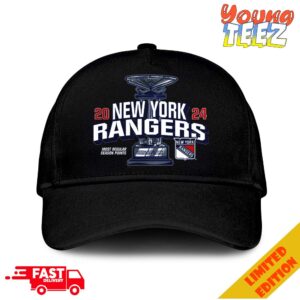 New York Rangers Fanatics 2024 Presidents’ Trophy NHL Most Regular Season Points Classic Hat-Cap Snapback