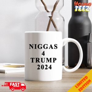Niggas 4 Trump 2024 T Shirt Coffee Ceramic Mug