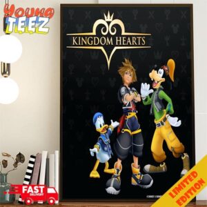 Official Kingdom Hearts Coming To Stream On June 13 2024 Home Decor Poster Canvas