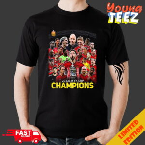 Official Manchester United Champions The Football Association Challenge Cup FA Cup 2024 T-Shirt