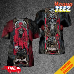 Official Metallica M72 World Tour Killer Full Show Poster Of The European Run In Munich Germany At Olympiastadion On 24th And 26th May 2024 All-Over Print T-Shirt