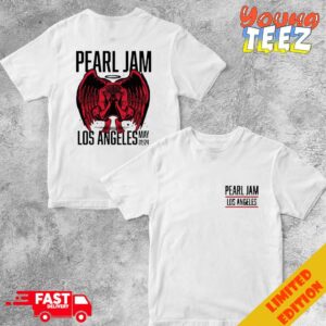 Official Poster Party Continues Tonight Pearl Jam With Deep Sea Diver At The KIA Forum On May 22nd 2024 In Los Angeles Art By Florian Schommer Two Sides T-Shirt Hoodie