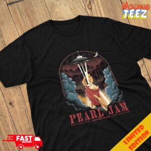 Pearl Jam Night 2 May 30 2024 With Deep Sea Diver Seattle Washington Climate Pledge Arena Dark Matter World Tour Merchandise T-Shirt