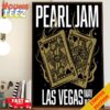 Pearl Jam With Deep Sea Diver Poster Night 1 At MGM Grand Garden Arena On May 18th In Las Vegas Nevada Las Vegas 2024 N2 By Munk One Poster Canvas