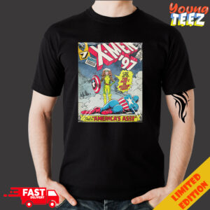 That's America's Ass Funny X Men 97 Episode Bright Eyes Rogue vs Captain American By Butcher Billy Merchandise T Shirt