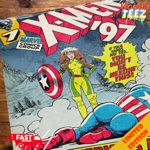 That’s America’s Ass Funny X-Men 97 Episode Bright Eyes Rogue vs Captain American By Butcher Billy Poster Canvas