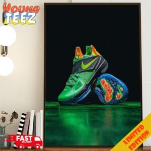 The Nike KD4 Weatherman Releases On May 21st 2024 Home Decor Poster Canvas