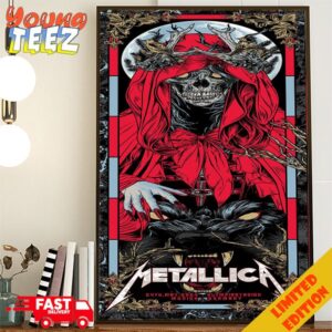Tonight At Munich Olympiastadion The M72 World Tour No Repeat Weekend Tour 24th May 2024 Germany Metallica M72 Munich Met On Tour Home Decor Poster Canvas