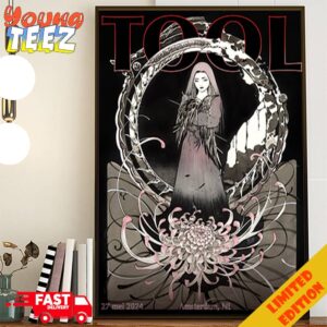 Tool effing Tool Amsterdam Tonight At The Ziggo Dome With Night Verses Limited Merchandise 27 May 2024 Amsterdam NL Poster Canvas
