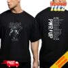AC DC Angus Hells Bells 2024 PWR UP Tour Schedule Lists Two Sides T-Shirt
