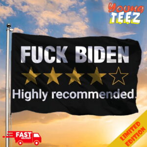 Anti Biden Flag Fuck Biden Highly Recommended Flag Outdoor Decor 2 Sides Garden House Flag