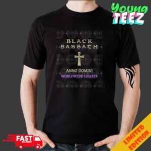 Black Sabbach Anno Domini Worldwide Charts Tony Iommi Unisex Merchandise T-Shirt
