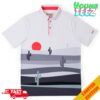 Breakfast Balls Coral Leaf Summer Polo Shirt For Golf Tennis RSVLTS Collections