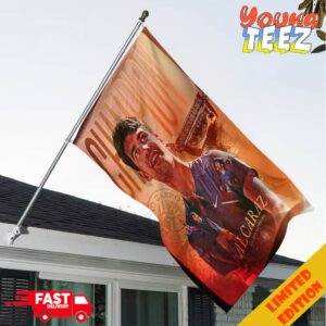 Carlos Alcaraz I Prince Of Clay Roland Garros 2024 Champion ATP Tour Garden House Flag Home Decor