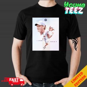 Congratulations Jannik Sinner Becoming The First Italian Man To Reach World No 1 Wimbledon 2024 Merchandise T-Shirt