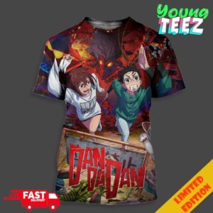 Dandadan Anime Limited Poster Gifts Unisex All Over Print T-Shirt