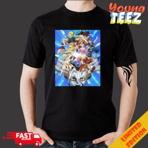Dr Stone Anime 5th Anniversary Key Visual Poster Merchandise T Shirt