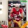 EA Sports Madden NFL 2024 Christian McCaffrey Is The Cover Star Of Madden NFL 25 Limited Deluxe Edition Poster Canvas