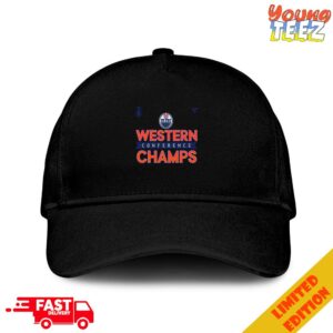 Edmonton Oilers 2024 Western Conference Champions NHL Stanley Cup Final Classic Hat-Cap Snapback