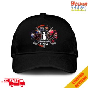 Edmonton Oilers vs Florida Panthers 2024 Stanley Cup Final Face Off Helmet Classic Hat-Cap Snapback