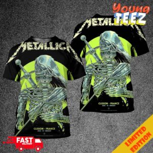 Exclusive Poster For Metallica M72 Hellfest Open Air Festival At Clisson France 29 June 2024 Killer World Tour No Repeat Weekend All Over Print T-Shirt Hoodie Sweater