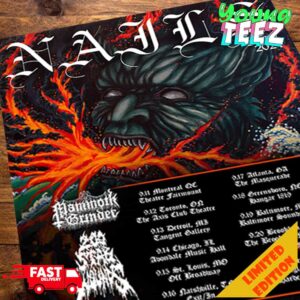First Mammoth Grinder Shows In Six Years Najls Fall 2024 Schedule List Date Poster Canvas