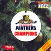 NHL 2024 Stanley Cup Champions Florida Panthers Congratulations Winners Tree Decorations Christmas Gifts Ornament