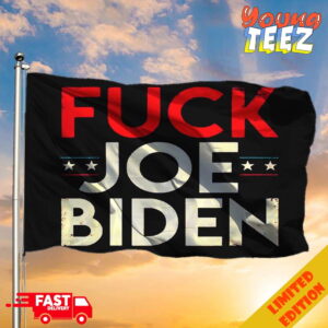 Fuck Biden Flag Fuck Anti Joe Biden Flag Old Retro For Trump Supporters 2 Sides Garden House Flag