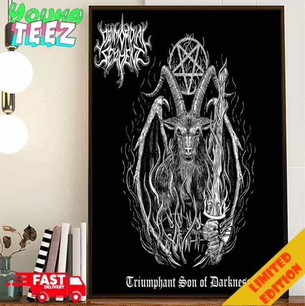 Full Album Triumphant Son Of Darkness By Primordial Serpent Poster Canvas Home Decor