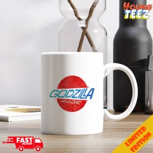 Godzilla Minus One Pepsi Logo Style But By Butcher Billy Coffee Ceramic Mug