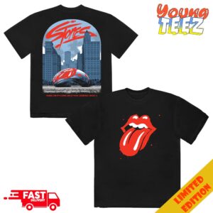 Hackney Diamonds Tour June 27 30 2024 In Soldier Field Chicago IL The Rolling Stones Merchandise Two Sides T-Shirt