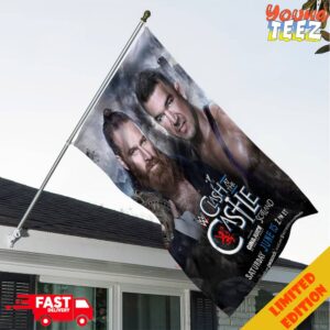 It’s Going Down Sami Zayn Will Defend His IC Title Against Chad Gable At WWE Clash At The Castle Scotland Garden House Flag Home Decor
