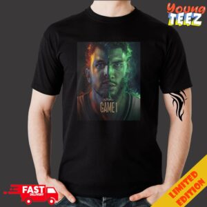 Jayson Tatum vs Luka Doncic NBA Finals 2024 Game 1 Boston Celtics vs Dallas Mavericks Merchandise T-Shirt
