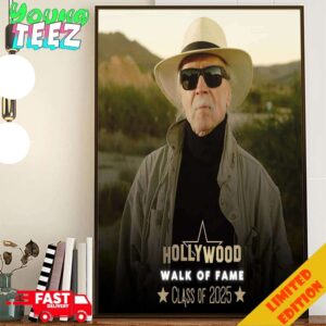 John Carpenter Hollywood Walk Of Fame Class Of 2025 Poster Canvas Home Decor