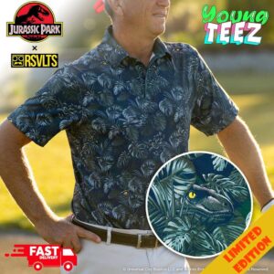 Jurassic Park Clever Girl Summer Polo Shirt For Golf Tennis RSVLTS Collections