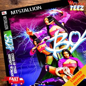 MTSTALLION BOA By Megan Thee Stallion Hot Girl Productions Curse Of Thee Serpent Woman Poster Canvas