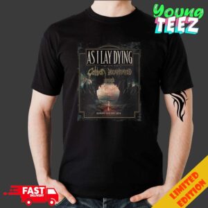 Merch Poster Of Though Storms Ahead Tour Europe 2024 Essentials Unisex T-Shirt