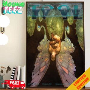 Merch Poster Tool Effing Tool Show In Belgian 2024 At Graspop Metal Meeting Festival Dessel On June 20 Poster Canvas Home Decor