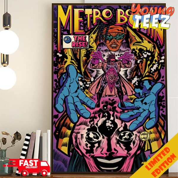 Metro Boomin The Rise Edition Issue 1 Bundle Metroverse By Vasilis Lolos Comic Poster Canvas