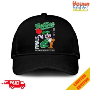 Mickey Mouse 2024 NBA Finals All In The Boston Celtics Congratulations Champions Classic Hat-Cap Snapback