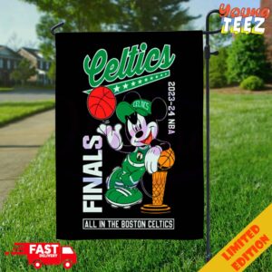 Mickey Mouse 2024 NBA Finals All In The Boston Celtics Congratulations Champions Garden House Flag 4QY8J apsf13.jpg