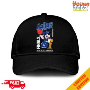 Mickey Mouse 2024 NBA Finals All In The Dallas Mavericks Congratulations Champions Classic Hat-Cap Snapback