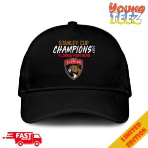 NHL Stanley Cup Champions 2024 Is Florida Panthers Congratulations Winners Classic Hat-Cap Snapback